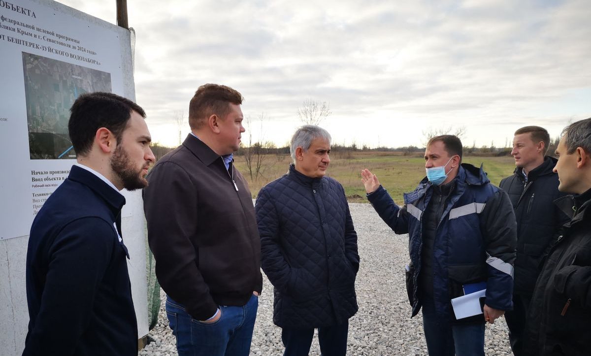Сергей Назаров проверил ход исполнения мероприятий комплексного плана водоснабжения Республики Крым
